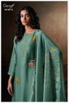 Eshra 4166 By Ganga Bemberg Silk Satin Designer Salwar Suits Wholesale Shop In Surat